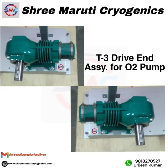 cryo pump drive end motor, drive end for cryo pump